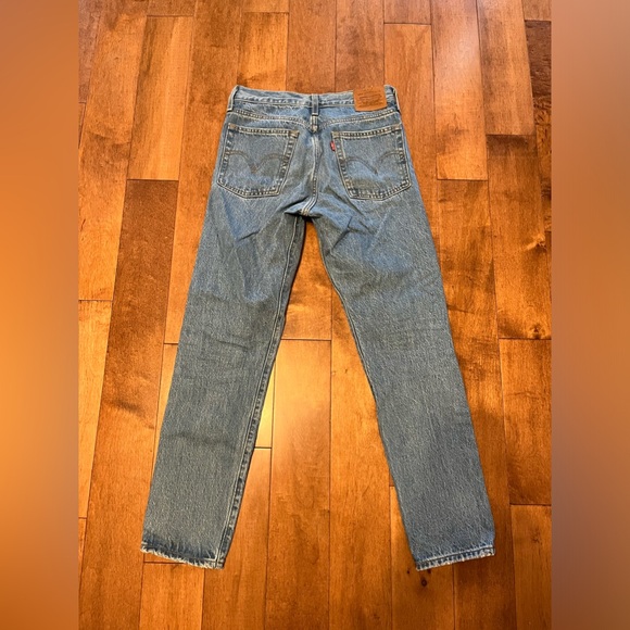 LEVIS BLUE WEDGIE JEANS - Picture 4 of 4